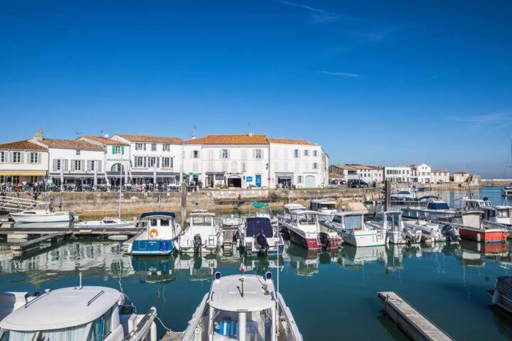 Appartamento Sur L'Ilot De St Martin Au Centre Du Port Vue Exceptionnelle ! Saint-Martin-de-Ré Esterno foto